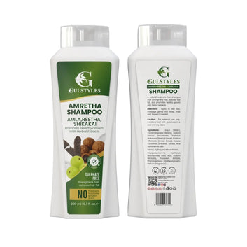 Amretha 400 ml Amla Reetha Shikakai Sulphate Free Silki Strong Hair