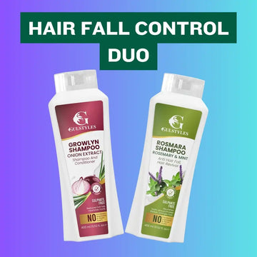 Hair Fall Control Duo | Stronger, Healthier Hair | Nourish & Strengthen Your Hair | Reduce Breakage & Improve Hair Health | Healthy, Thick-Looking Hair | Support Stronger, Fuller-Looking Hair Every Day | Complete Hair Fall Care Routine