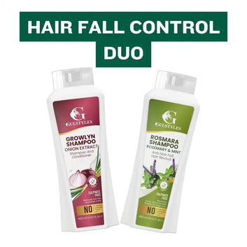 Hair Fall Control Duo | Stronger, Healthier Hair | Nourish & Strengthen Your Hair | Reduce Breakage & Improve Hair Health | Healthy, Thick-Looking Hair | Support Stronger, Fuller-Looking Hair Every Day | Complete Hair Fall Care Routine