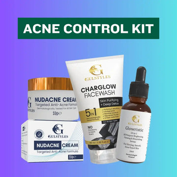 Acne Control Kit | Clear & Healthy Looking Skin | Complete Skincare Solution for Acne-Prone Skin | Cleanse, Treat & Protect | Reduce Breakouts & Improve Skin Texture | Shop Online