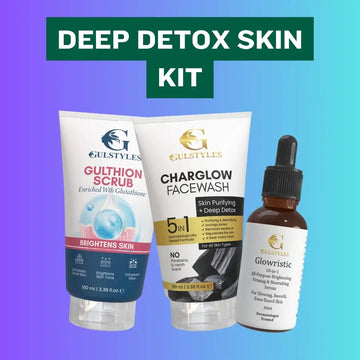 Ultimate Deep Detox Skincare Kit | Complete Cleansing & Detox Routine | Purify & Refresh Your Skin | Clean, Clear & Revitalized Skin | Remove Impurities & Restore Glow |