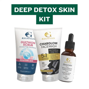 Ultimate Deep Detox Skincare Kit | Complete Cleansing & Detox Routine | Purify & Refresh Your Skin | Clean, Clear & Revitalized Skin | Remove Impurities & Restore Glow |