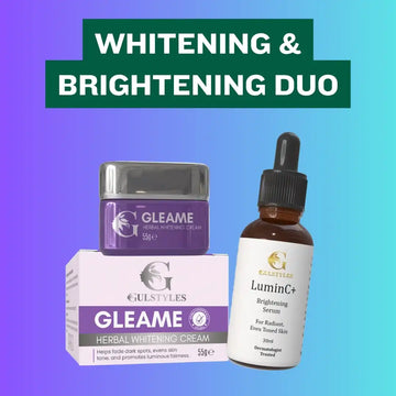 Whitening & Brightening Duo | Radiant & Glowing Skin | Hydrate, Nourish & Glow | Get Your Glow Back | Healthy, Luminous Skin