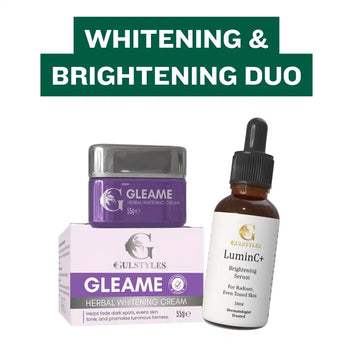Whitening & Brightening Duo | Radiant & Glowing Skin | Hydrate, Nourish & Glow | Get Your Glow Back | Healthy, Luminous Skin