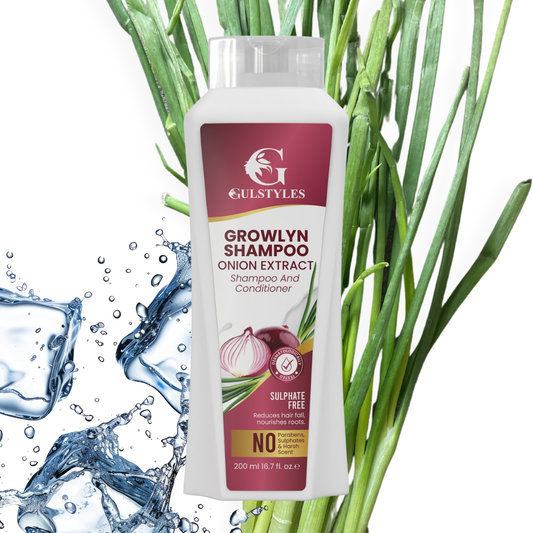 Growlyn 400 ml Power of Onion Extract Strengthens Hair Roots Reduces Hair Fall