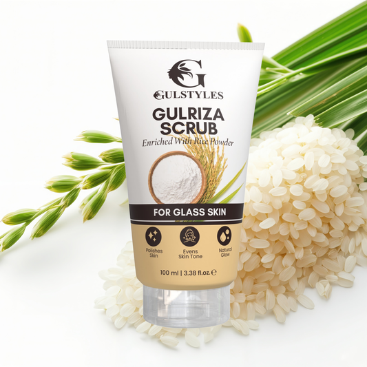 Gulriza 100ml Niacinamide Tocopherol and rice enriched polishes hydrates & brightens skin