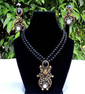 Black Beauty Set+EarRings