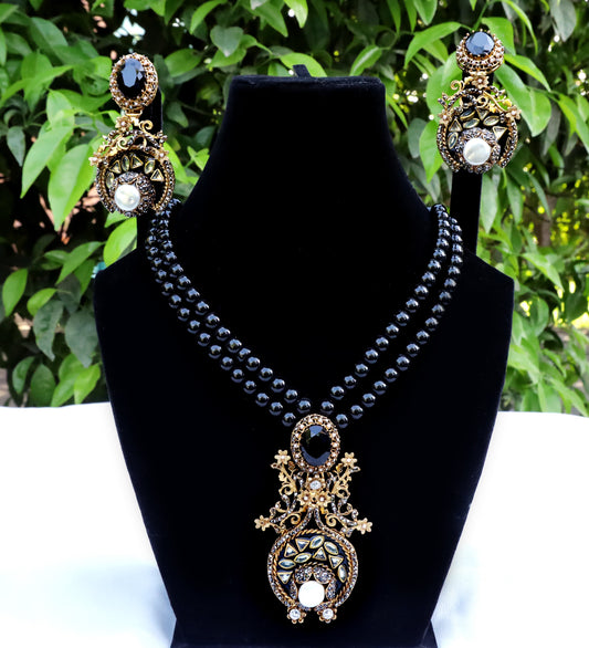 Black Beauty Set+EarRings