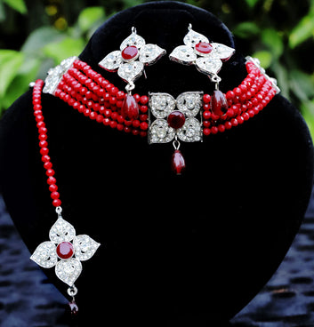 Meenakari Pearl Blossom Sets 7 colours