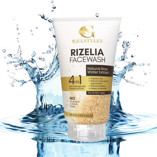 Rizelia Face Wash-100ml Proven Benefits of rice water Deep Hydration for all skin types