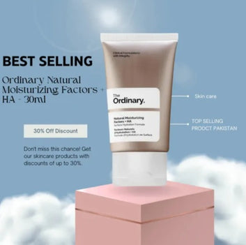 The Ordinary Natural Moisturizing Factors + HA Serum – Hydrating, Lightweight Formula.