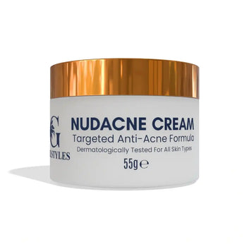 Nudacne Acne Clarifying Cream, jar, front view