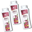 Growlyn Shampoo Pack of 3, three bottles, tilted